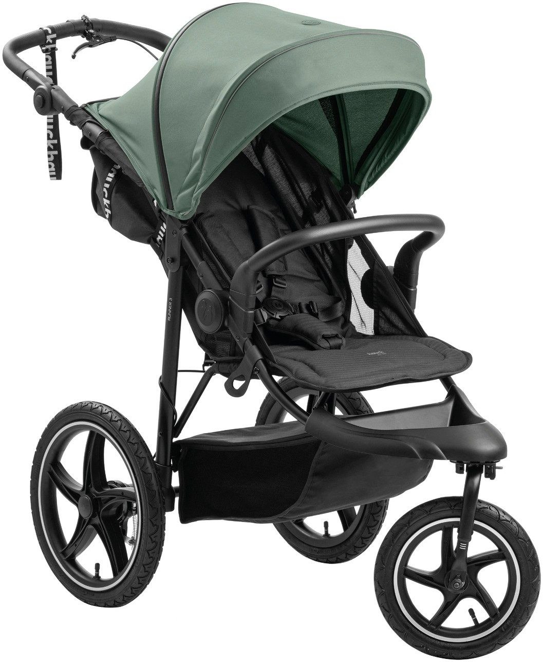 Hauck Runner 3 Jogging-Kinderwagen mit Luftreifen