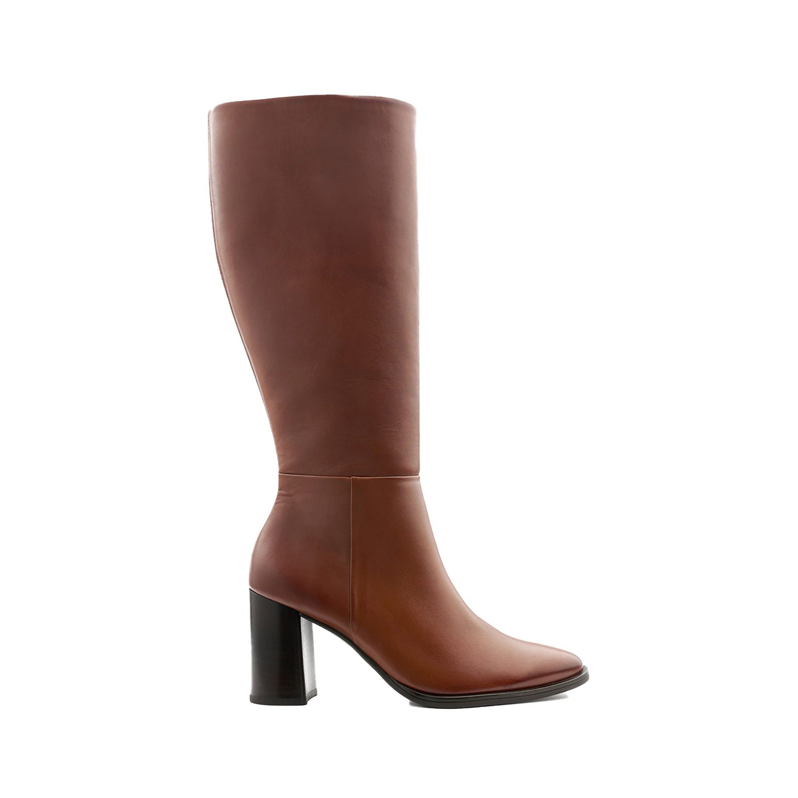Paul Green 8145 Damen Stiefel Leder mit Blockabsatz