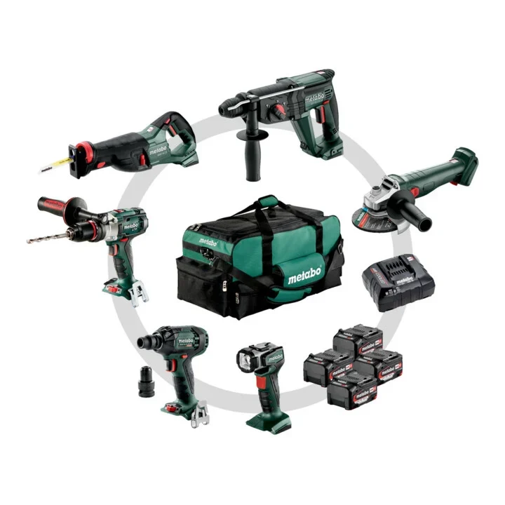Metabo Combo Set 6.1 18 V mit 6 Akkugeräten (685211000)