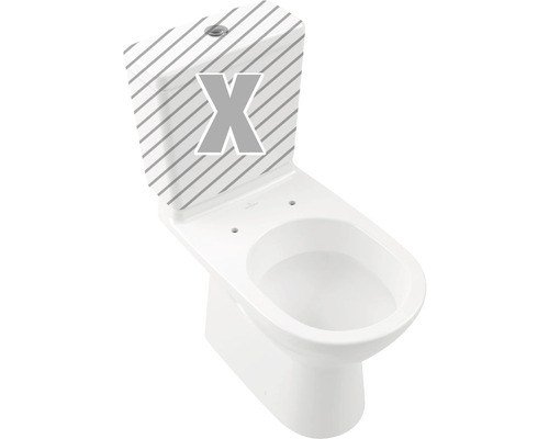 Villeroy & Boch O.novo 56611001 Stand-Tiefspül-WC bodenstehend