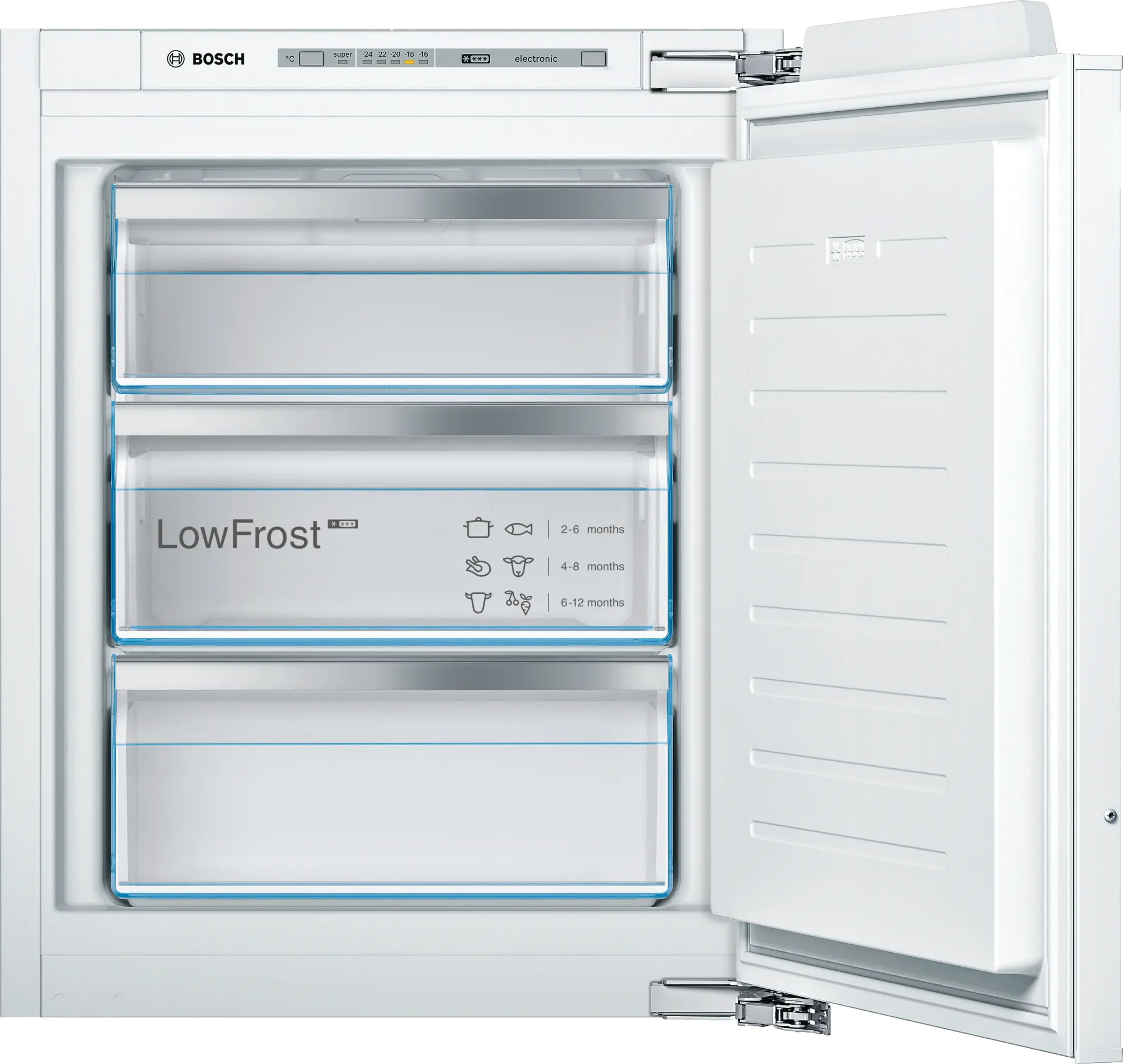 Bosch Serie 4 GIV11AFE0 Einbau-Gefrierschrank 72 l vollintegrierbar