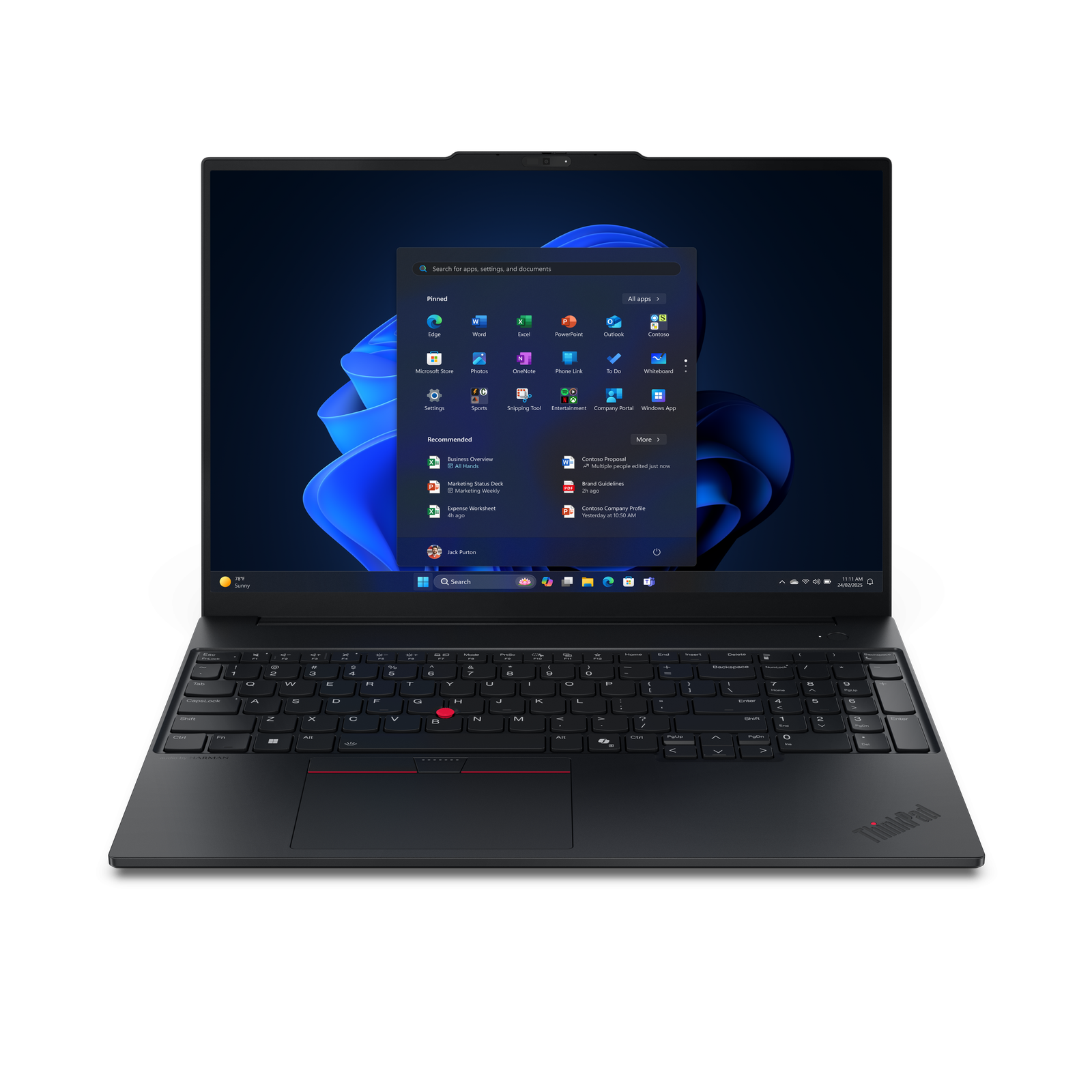 Lenovo ThinkPad E16 Gen 3 Business-Notebook Core Ultra 5 228V 32 GB 512 GB
