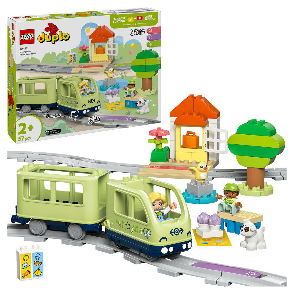 LEGO DUPLO Interaktive Abenteuer-Eisenbahn 10427