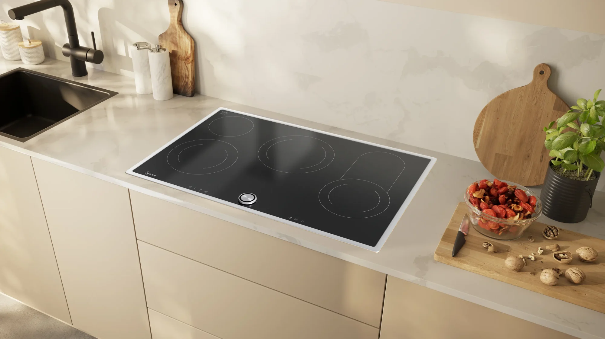 Neff N 70 T18BT16N0 Glaskeramik-Kochfeld 80 cm autark