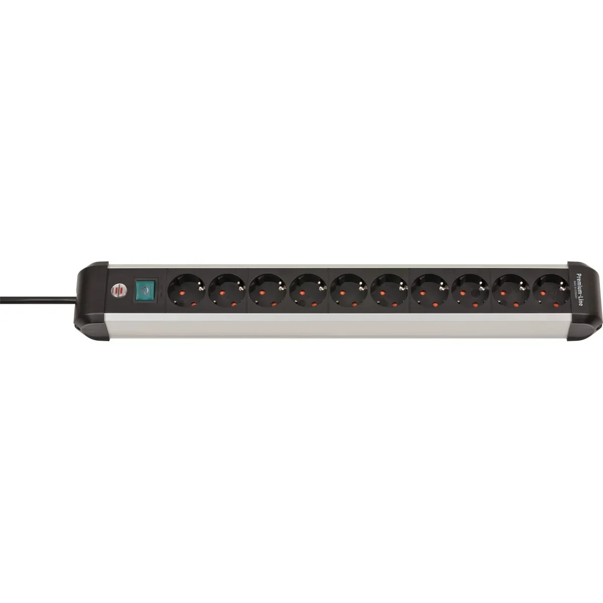 Brennenstuhl Premium-Alu-Line Steckdosenleiste 10-fach 3 m (1391030000)