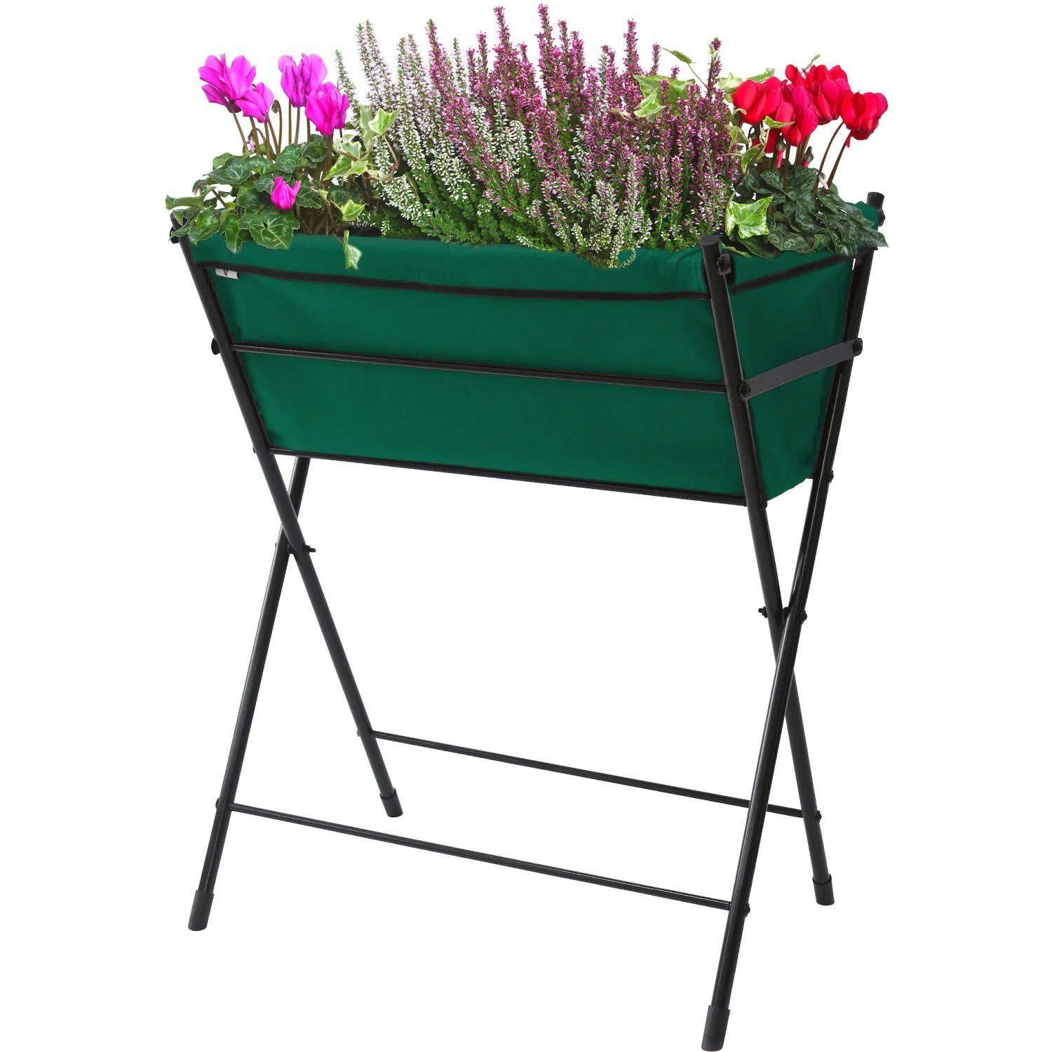 VegTrug Poppy Go Hochbeet Dunkelgrün 65 x 40 x 79 cm