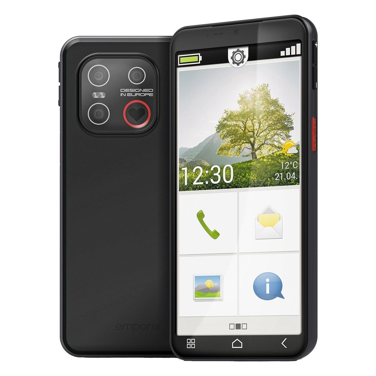 Emporia SMART.7lite Senioren-Smartphone 5,45 Zoll 128 GB