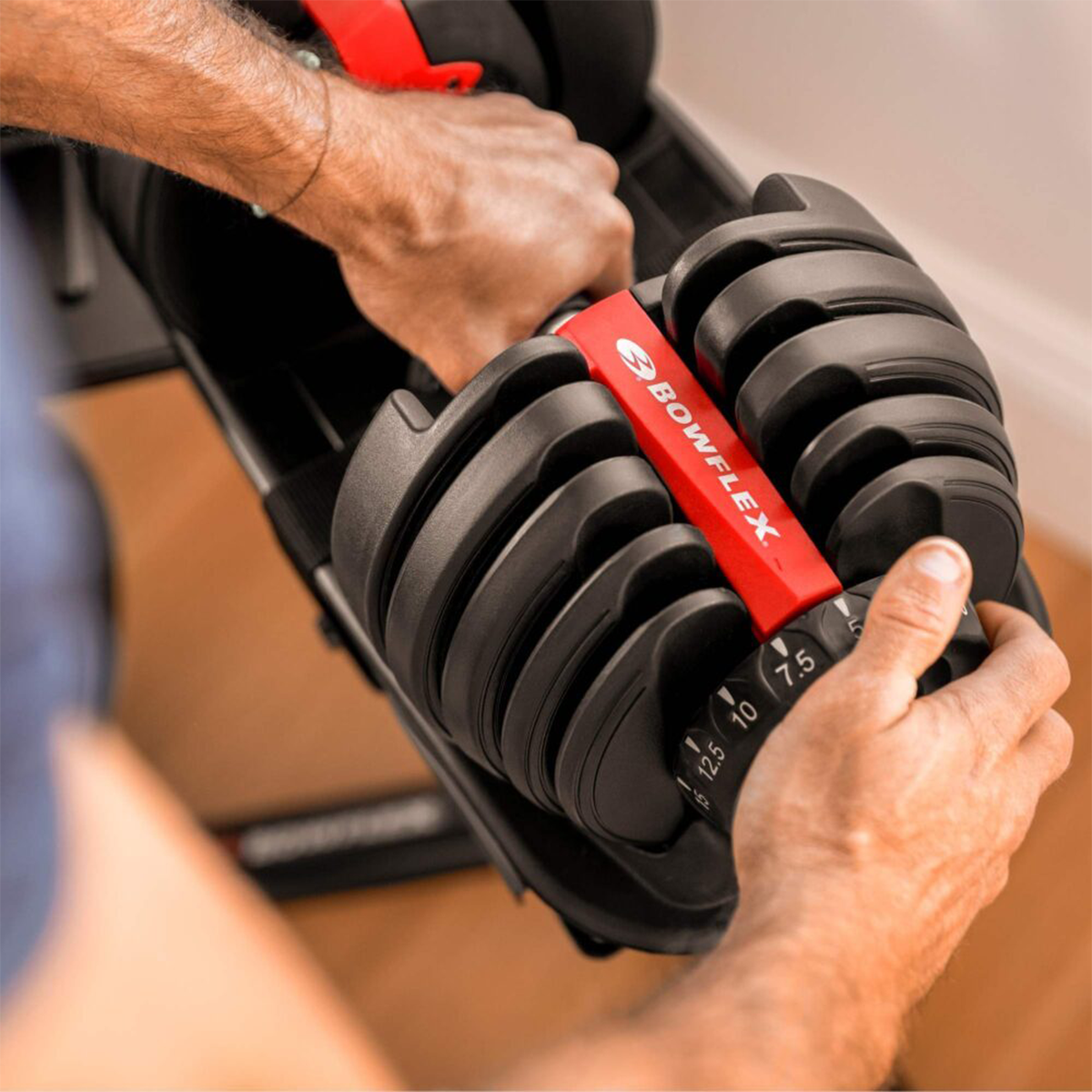 Bowflex SelectTech 552i Verstellbare Kurzhantel