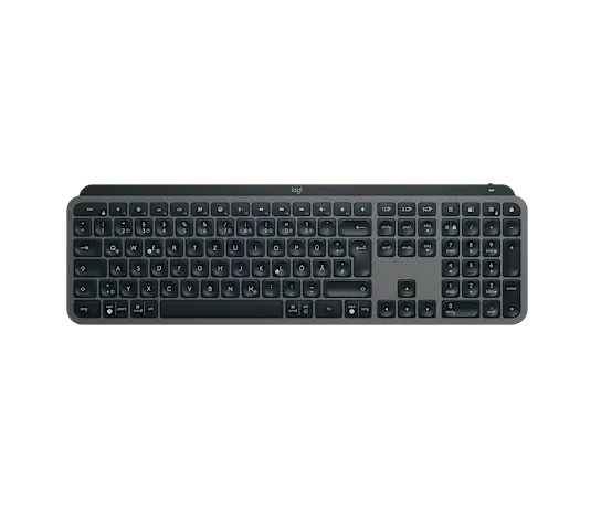 Logitech MX Keys S Kabellose Tastatur QWERTZ Deutsch Graphite