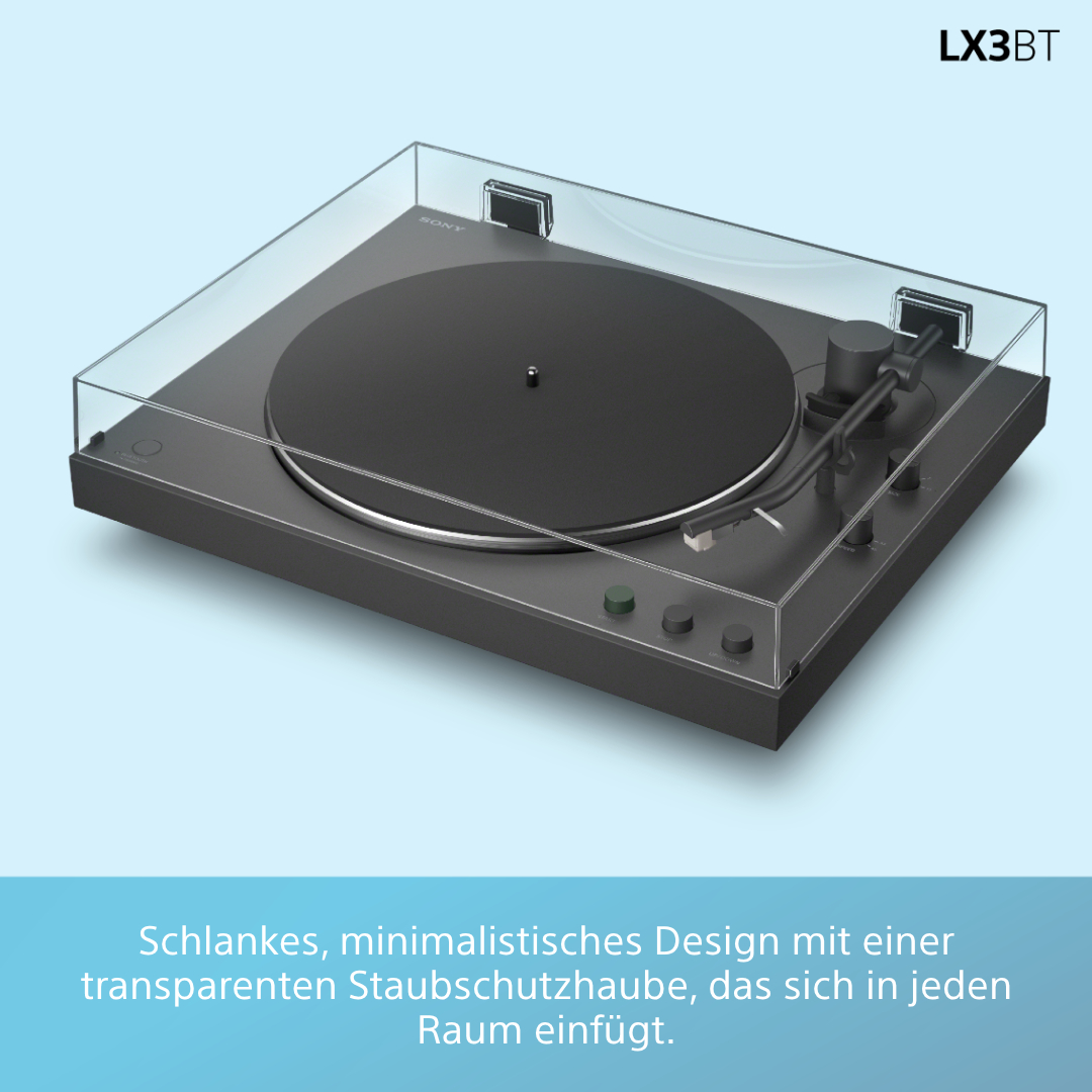 Sony PS-LX3BT Plattenspieler vollautomatisch mit Bluetooth