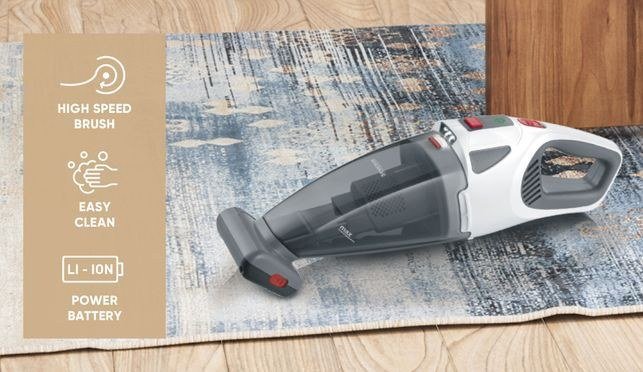 Severin HV 7146 Akku-Handstaubsauger 120 W mit Ladestation