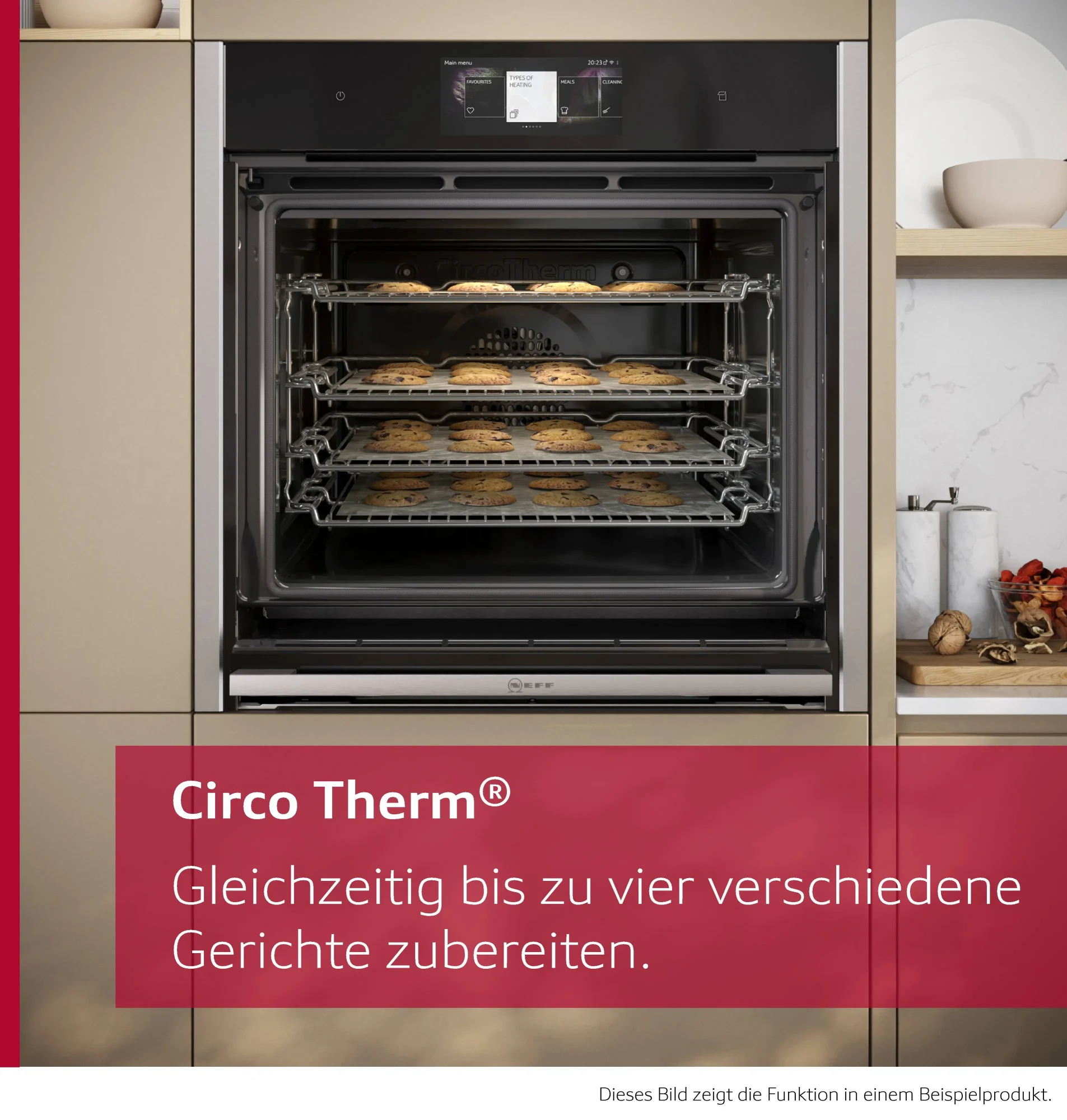 Neff N 90 Einbaubackofen B64VT73N0 mit Slide&Hide und Pyrolyse