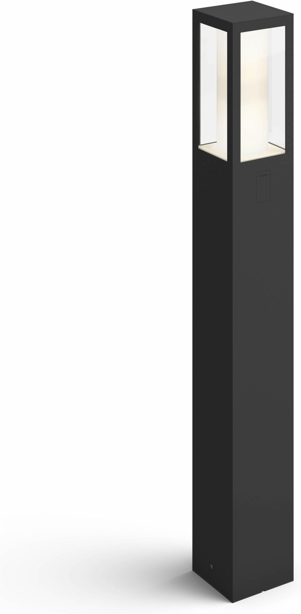 Philips Hue Impress Outdoor Wegeleuchte schwarz White and Color Ambiance 77 cm