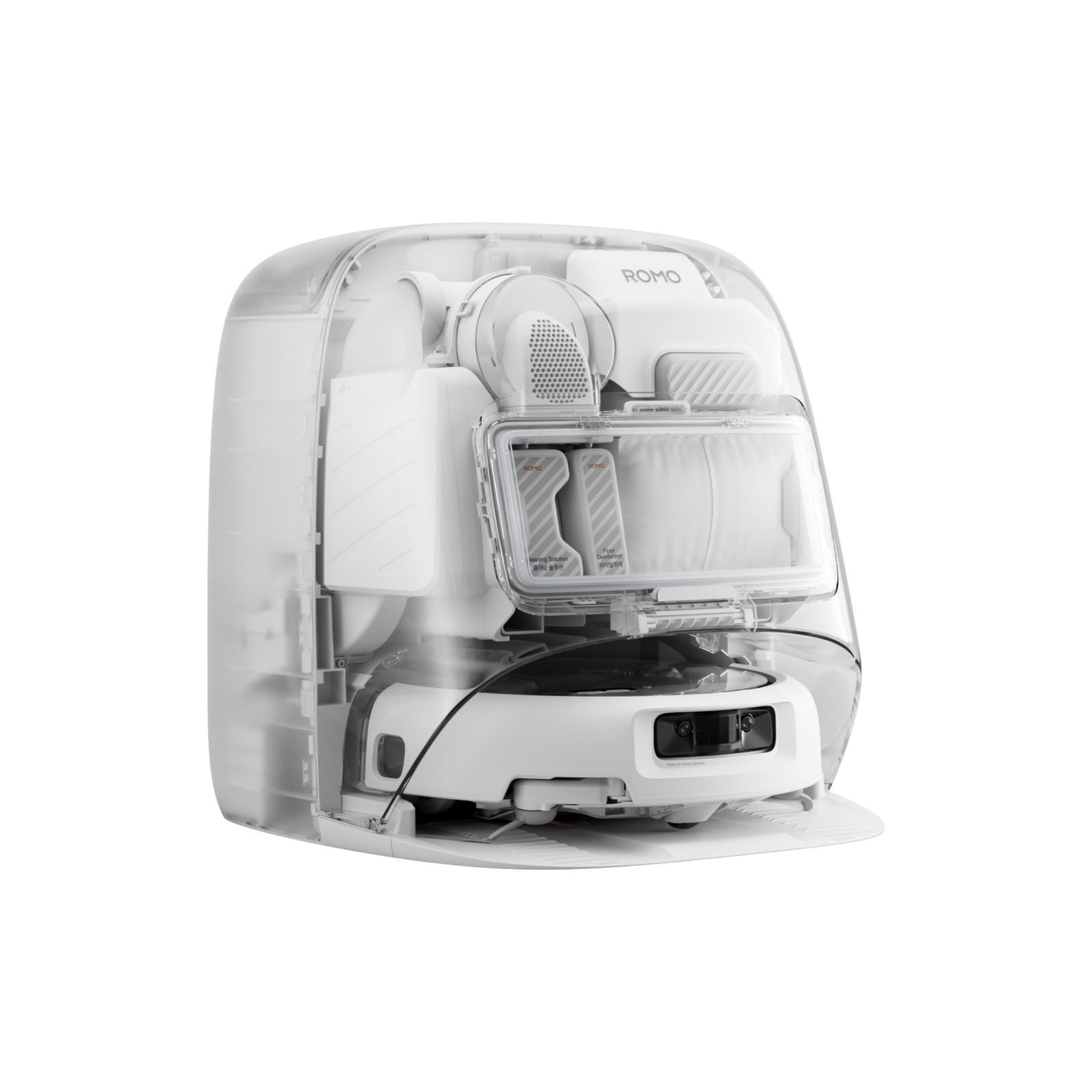 DJI ROMO P2 Saug- und Wischroboter 36000 Pa