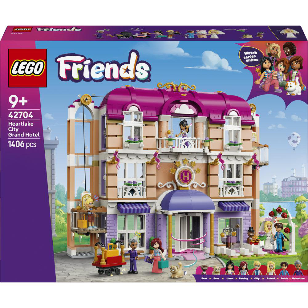 LEGO Friends Grandhotel von Heartlake City 42704 mit 1.406 Teilen