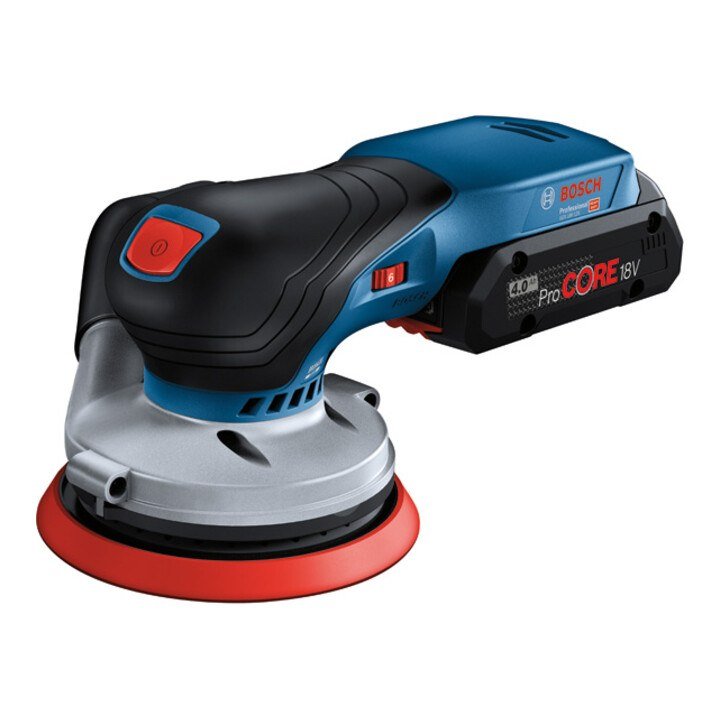 Bosch Professional GEX 18V-125 Akku-Exzenterschleifer 125 mm (0601372201) Solo