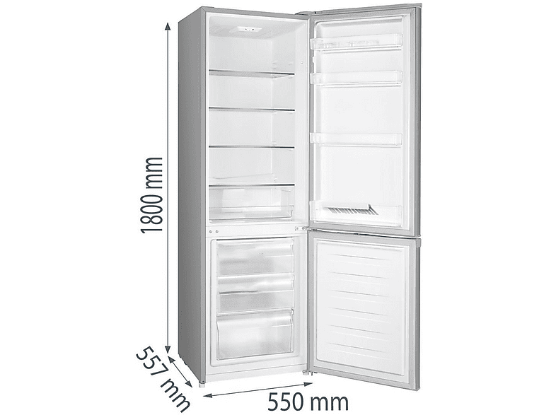 Gorenje RK4182PS4 Kühl-Gefrier-Kombination freistehend