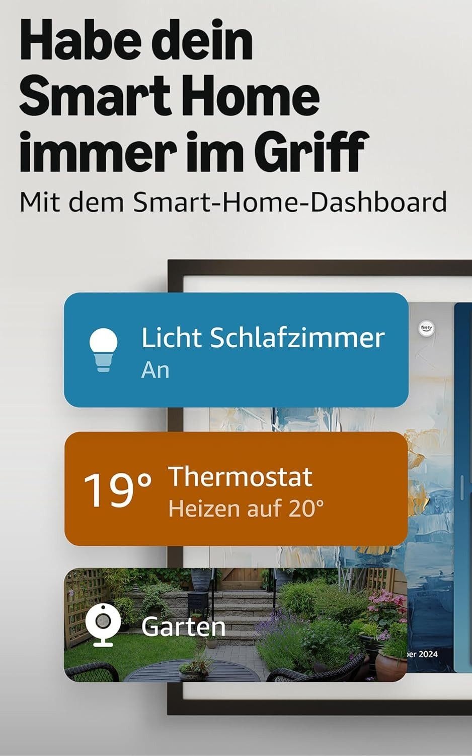 Amazon Echo Show 15 (2024) Smart Display 15,6 Zoll mit Fire TV und Alexa