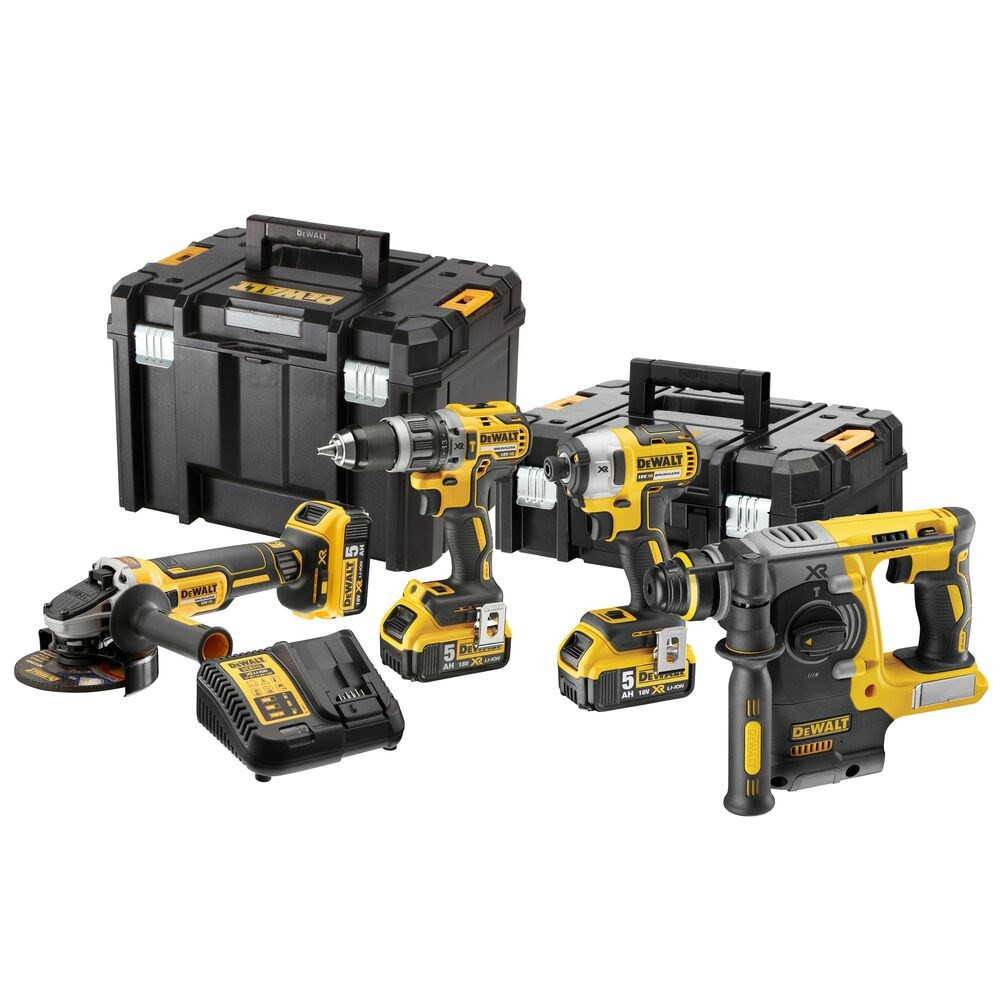 DeWalt DCK422P3 Akku-Set 18 V mit 4 Maschinen