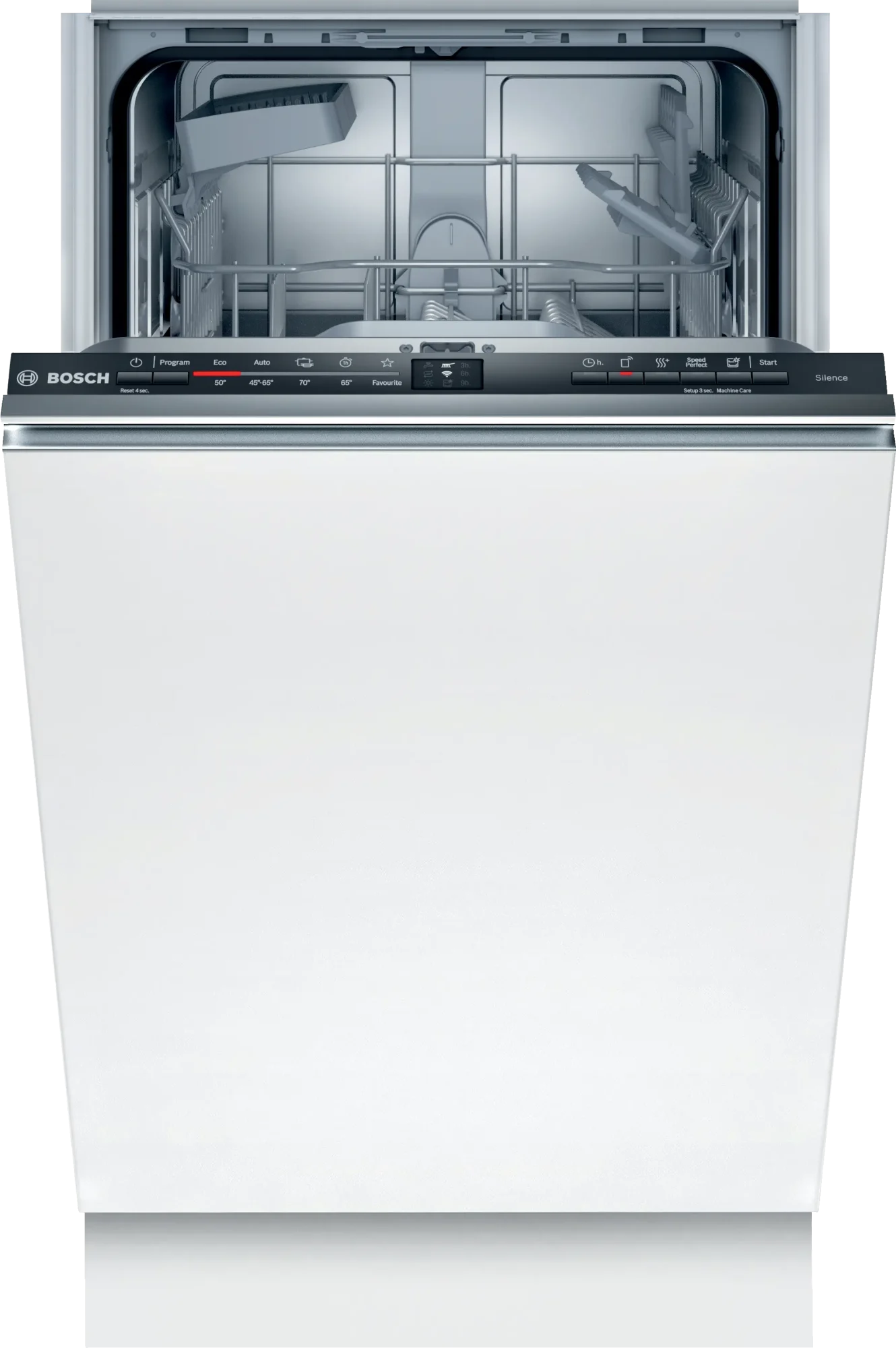 Bosch Serie 2 SPV2IKX10E vollintegrierbarer Geschirrspüler 45 cm 9 Maßgedecke