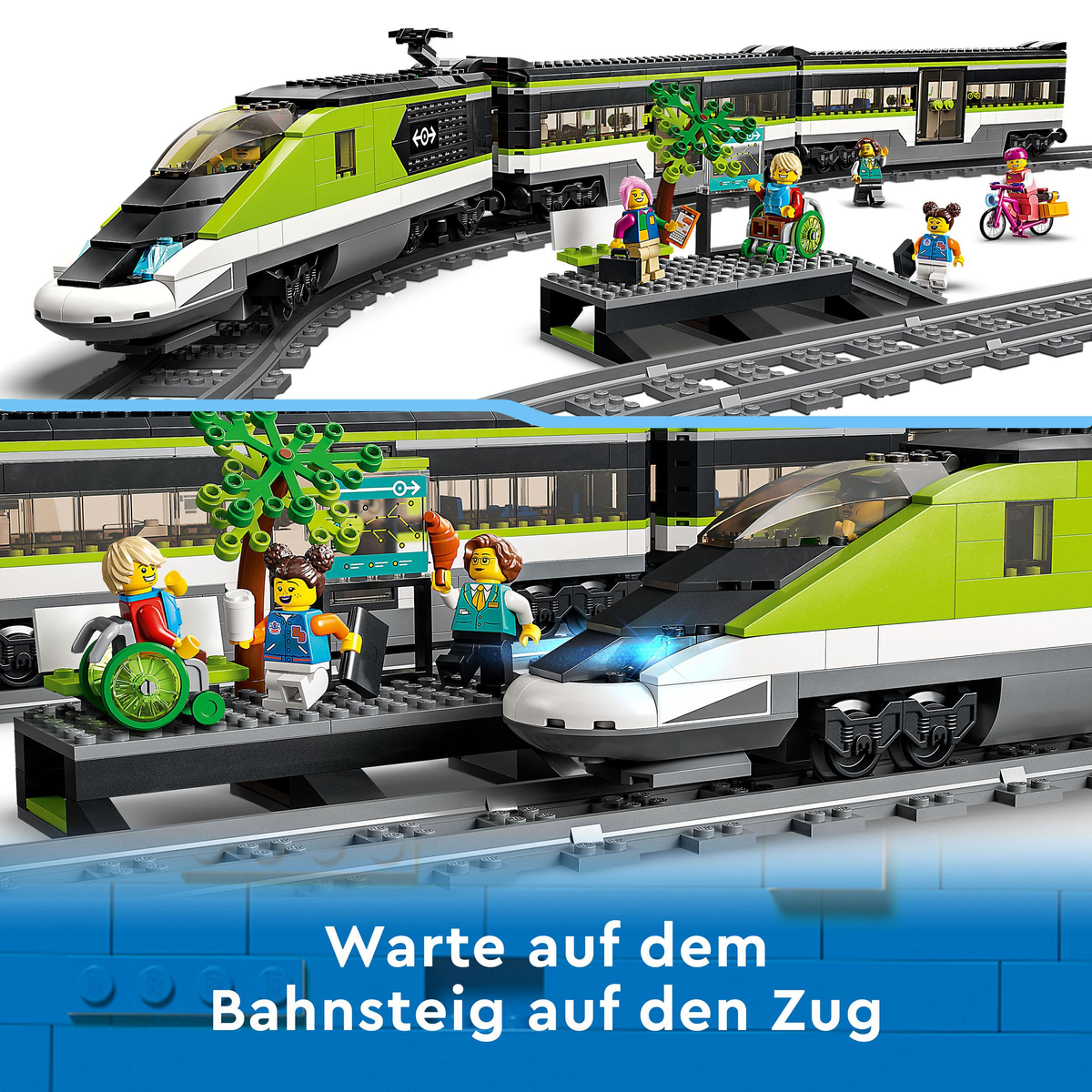 LEGO City Personen-Schnellzug 60337 mit 764 Teilen