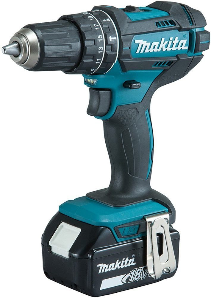 Makita DHP482RFX9 Akku-Schlagbohrschrauber 18 V mit 2 Akkus (3,0 Ah)