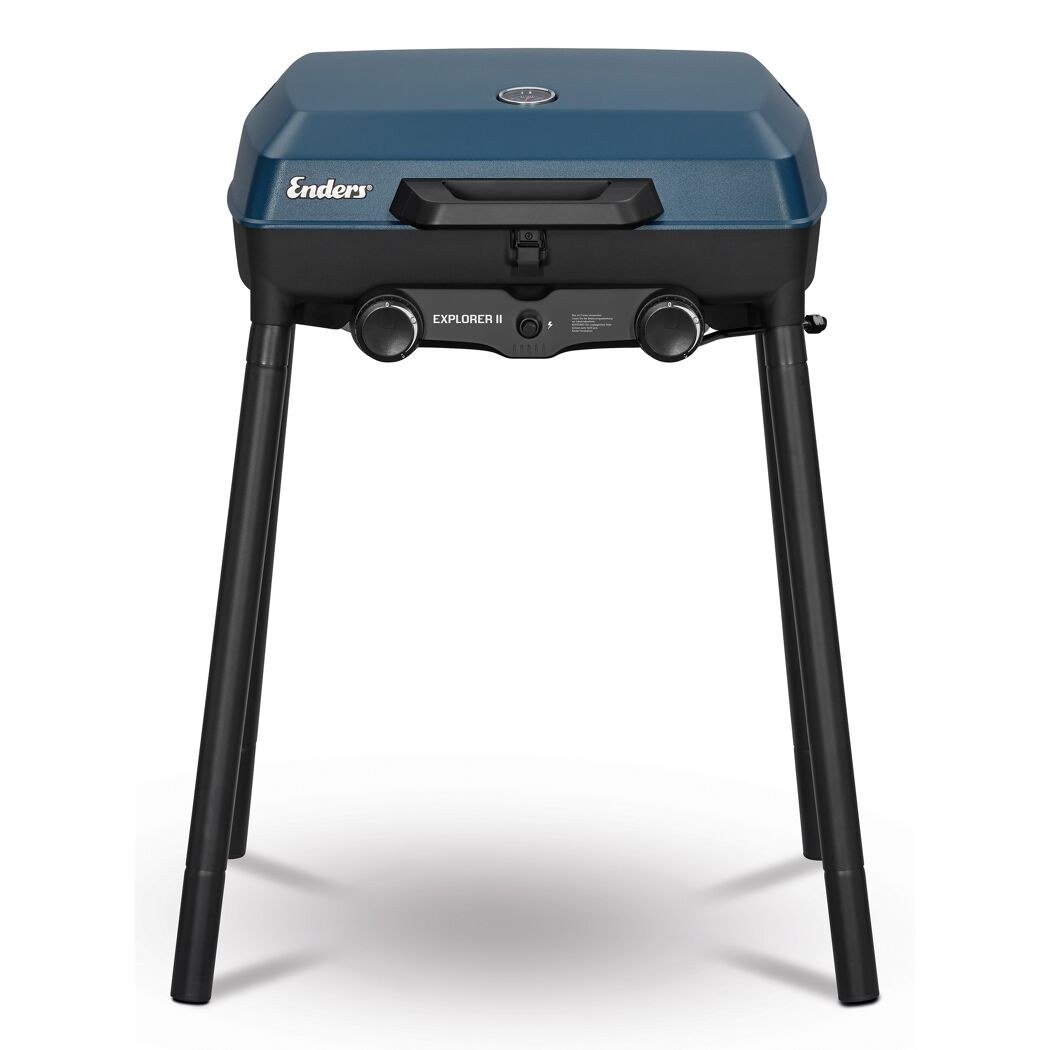 Enders Explorer II Gasgrill 2 Brenner blau/schwarz