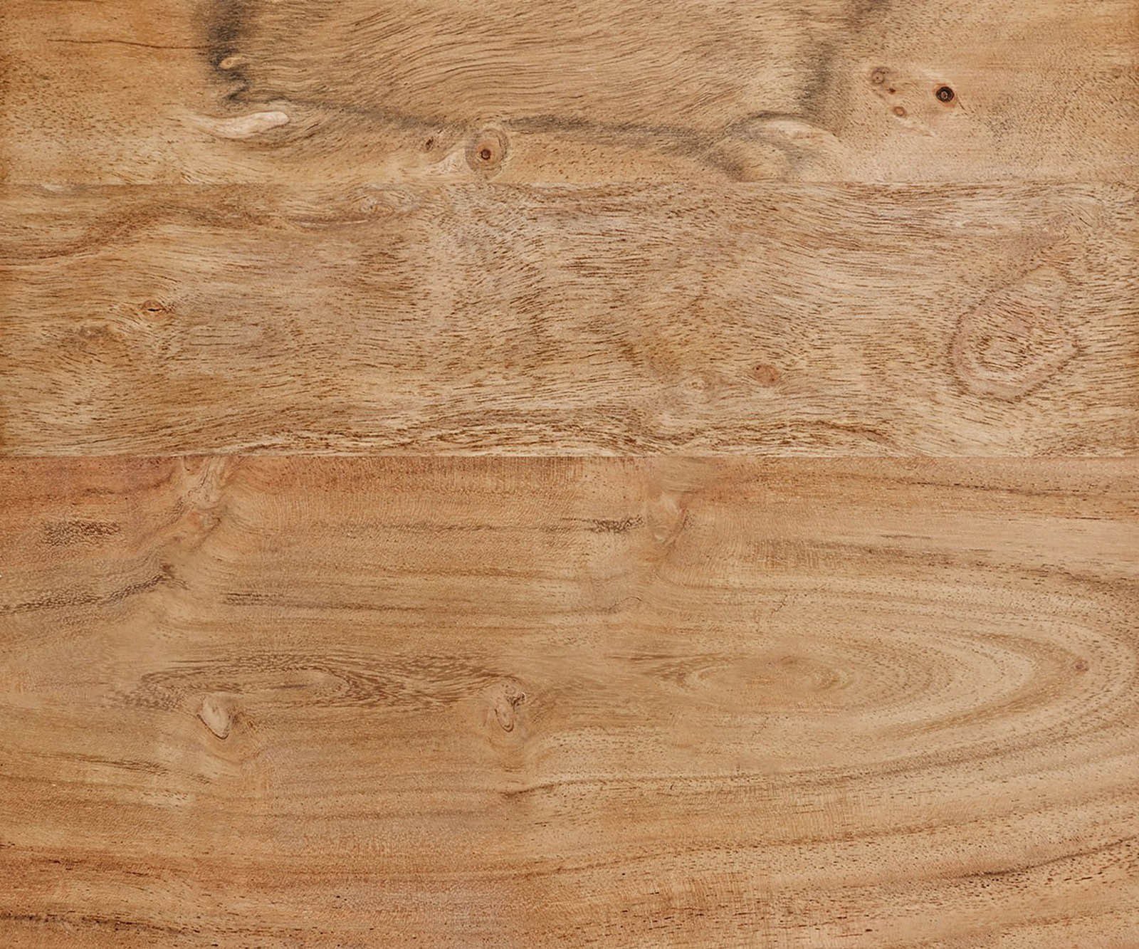 DeLife Sideboard Live-Edge 220 cm Akazie Natur massiv mit 6 Türen