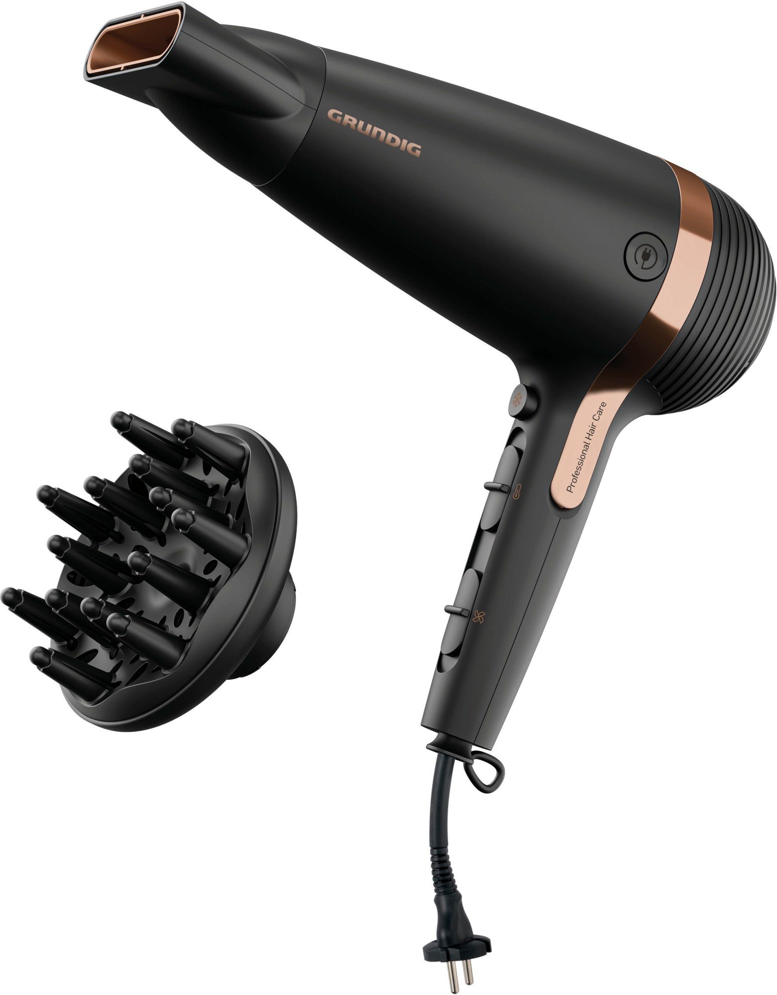 Grundig HD 7081 Haartrockner 2100 W mit Diffusor