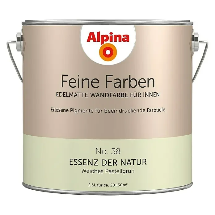 Alpina Feine Farben No. 38 Essenz der Natur Wandfarbe edelmatt 2,5 l