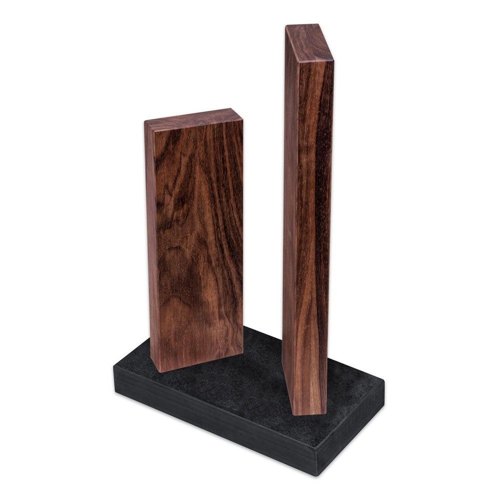 Kai Magnet-Messerblock Stonehenge Granit/Walnuss klein