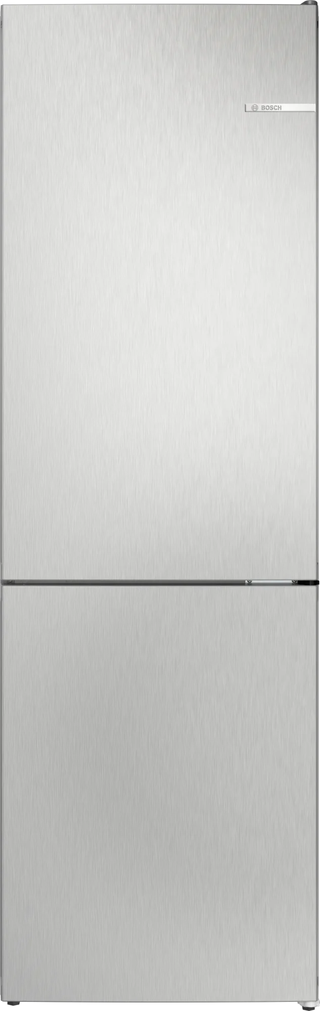 Bosch Serie 4 KGN362LAF Kühl-Gefrier-Kombination 321 l Metall-Optik