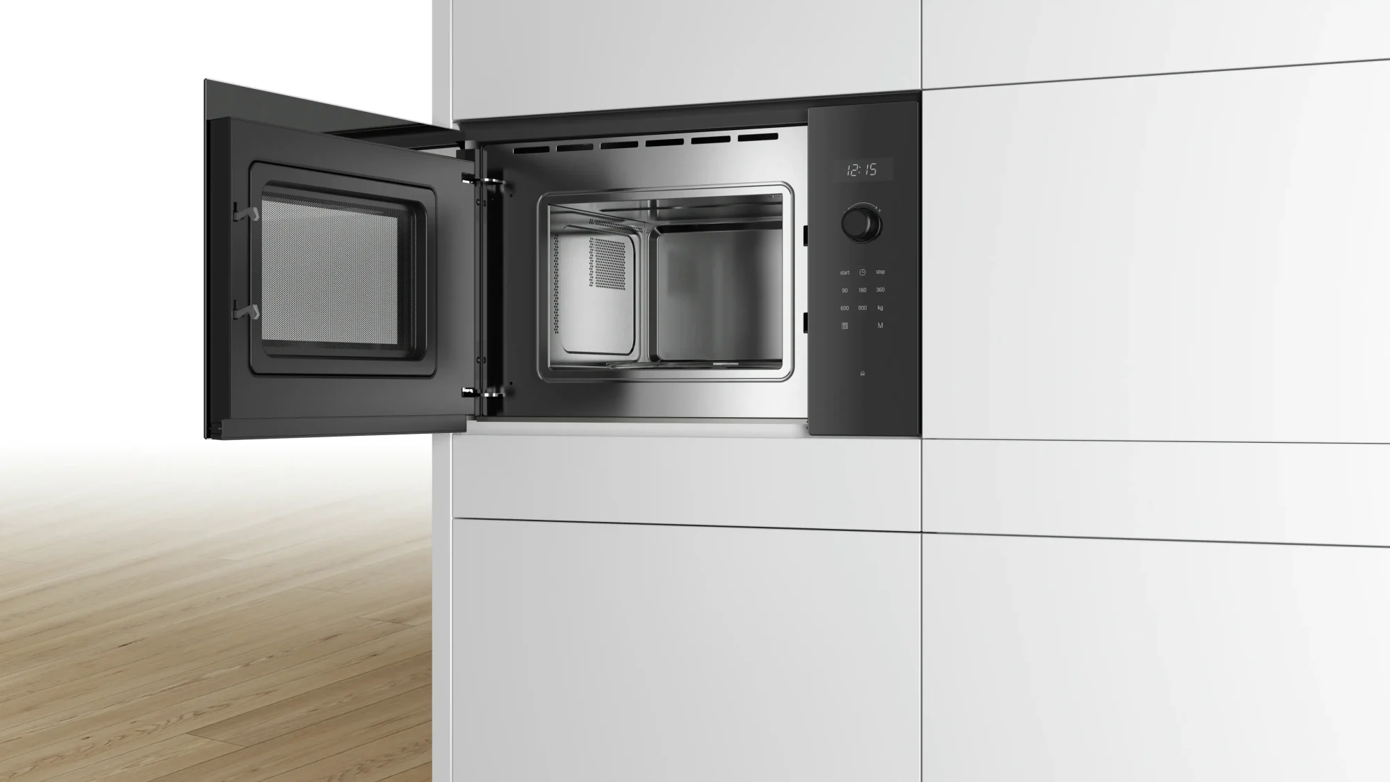 Bosch Serie 6 BFL524MB0 Einbau-Mikrowelle 20 l 800 W Schwarz