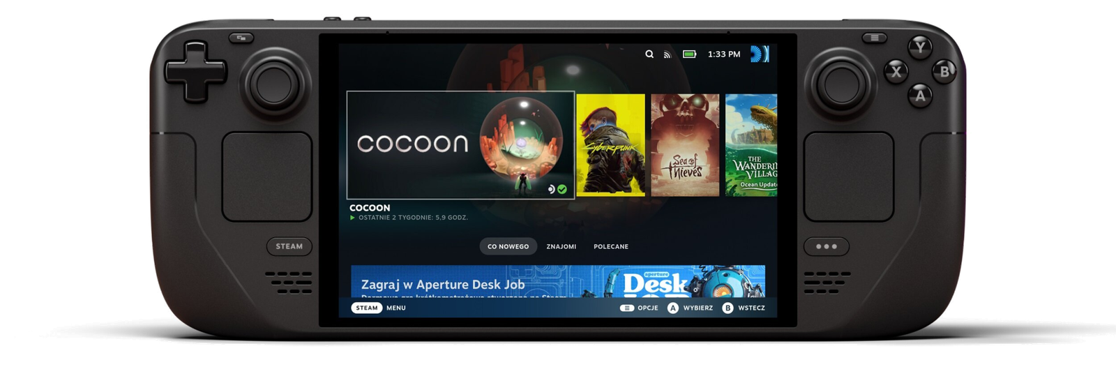Valve Steam Deck OLED 1 TB Handheld-Gaming-PC