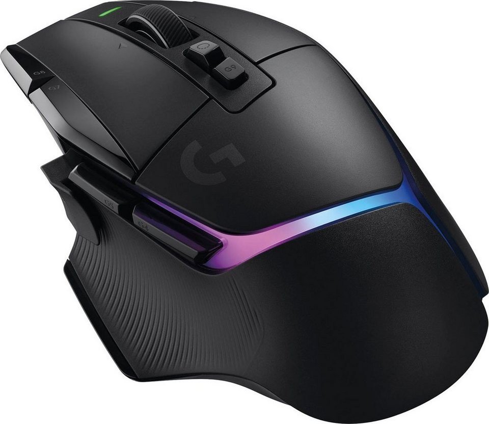 Logitech G502 X PLUS Kabellose Gaming-Maus 25.600 dpi 13 Tasten Lightspeed Schwarz