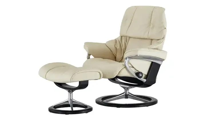 Stressless Reno L Relaxsessel mit Hocker, Leder