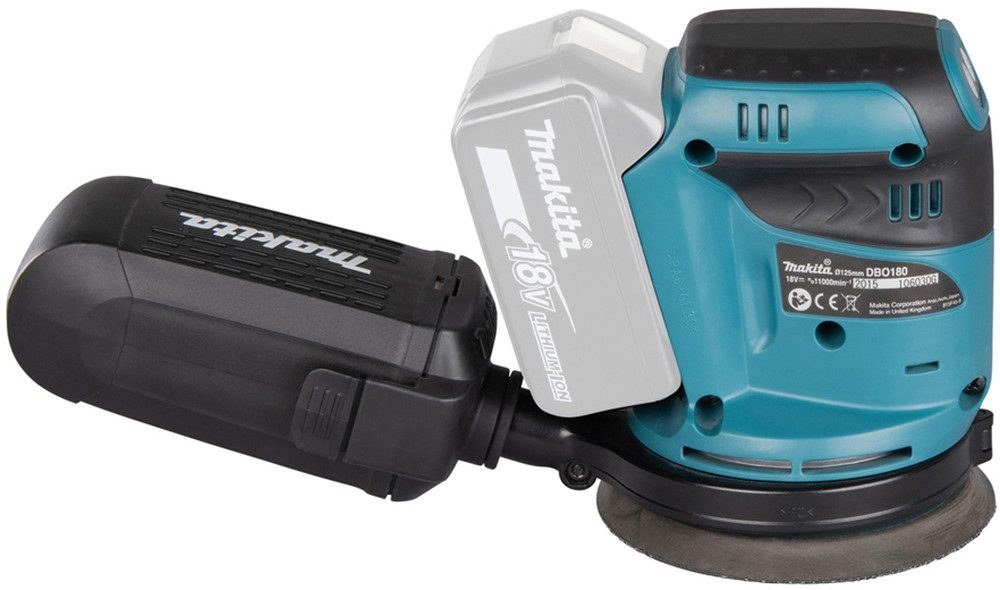 Makita DBO180Z Akku-Exzenterschleifer 125 mm 18 V (Solo)
