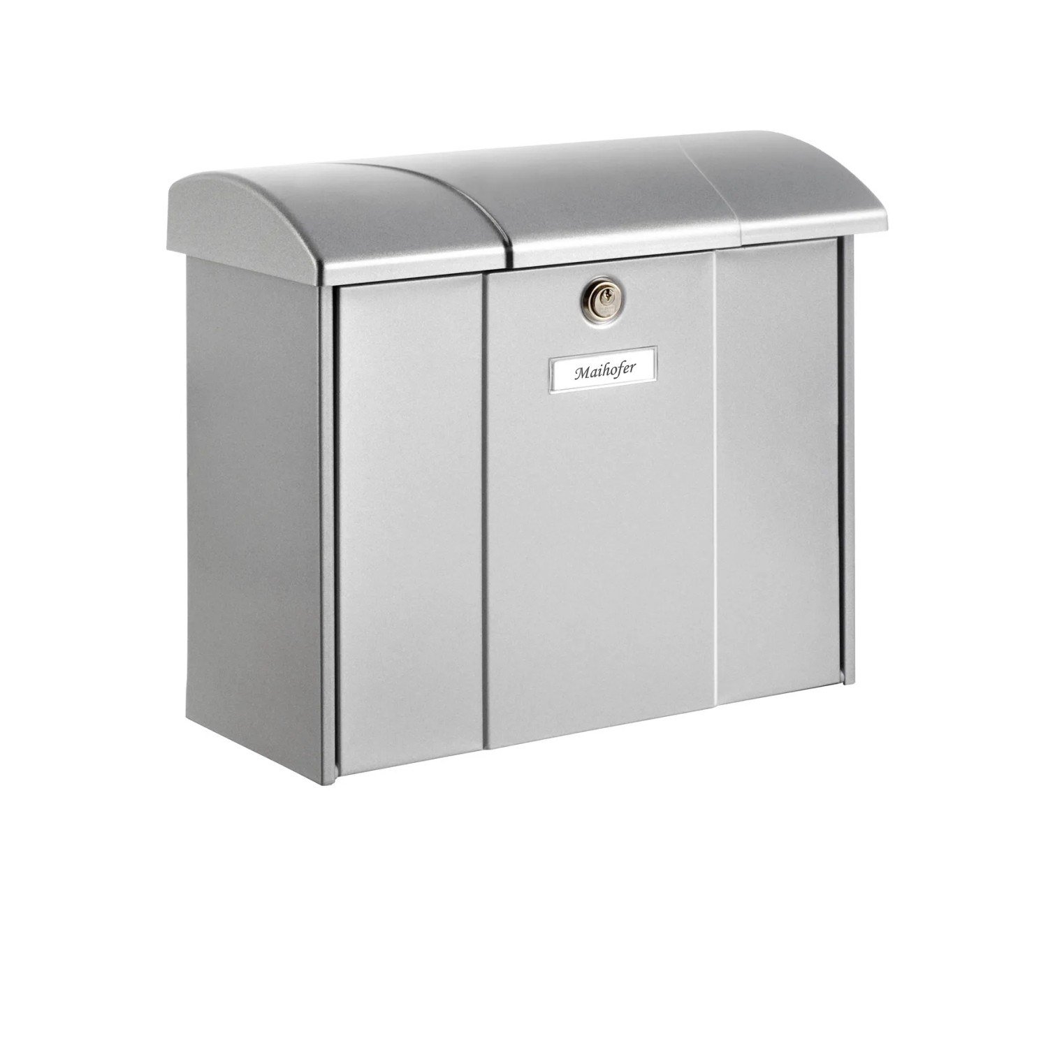 Burg-Wächter Olymp Briefkasten Silber