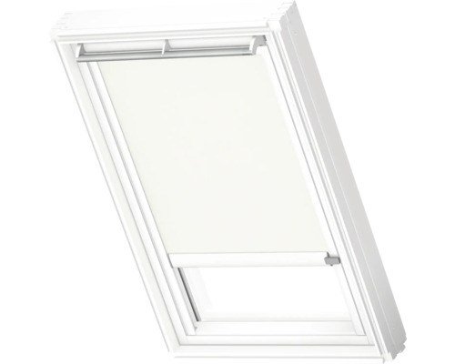 Velux RSL PK10 1028KWL solarbetriebenes Dachfenster-Rollo blickdicht weiß