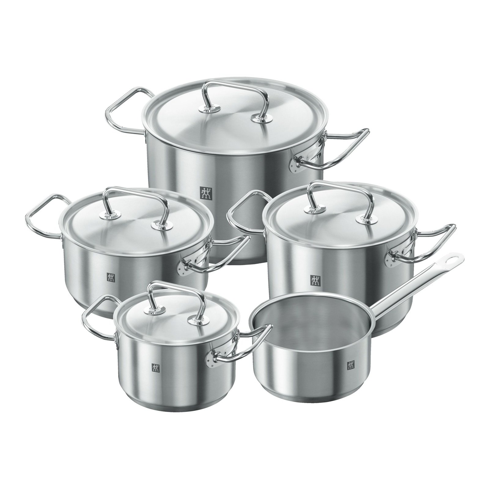 Zwilling Twin Classic Kochtopfset 5-tlg. 18/10 Edelstahl 40901-001