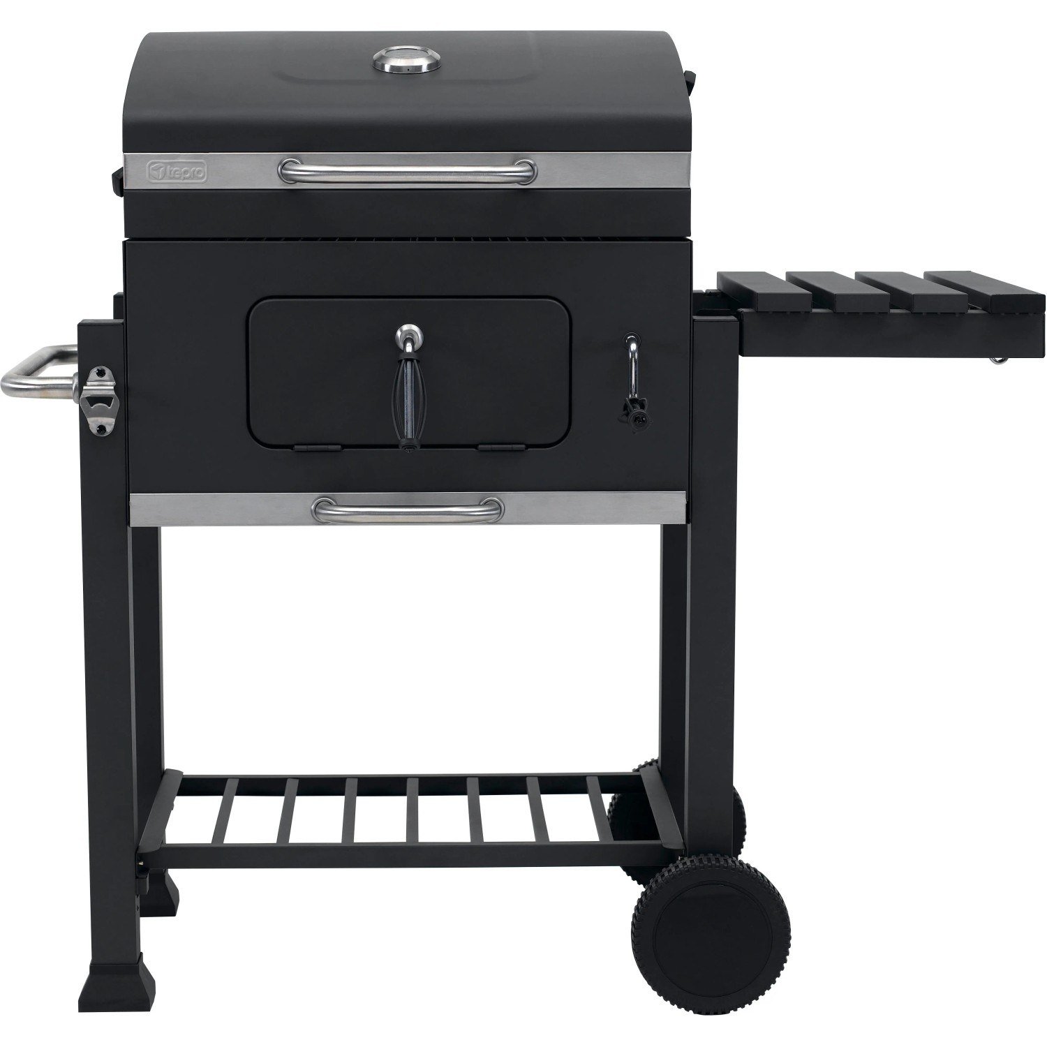 Tepro Toronto Click Holzkohle-Grillwagen anthrazit/Edelstahl