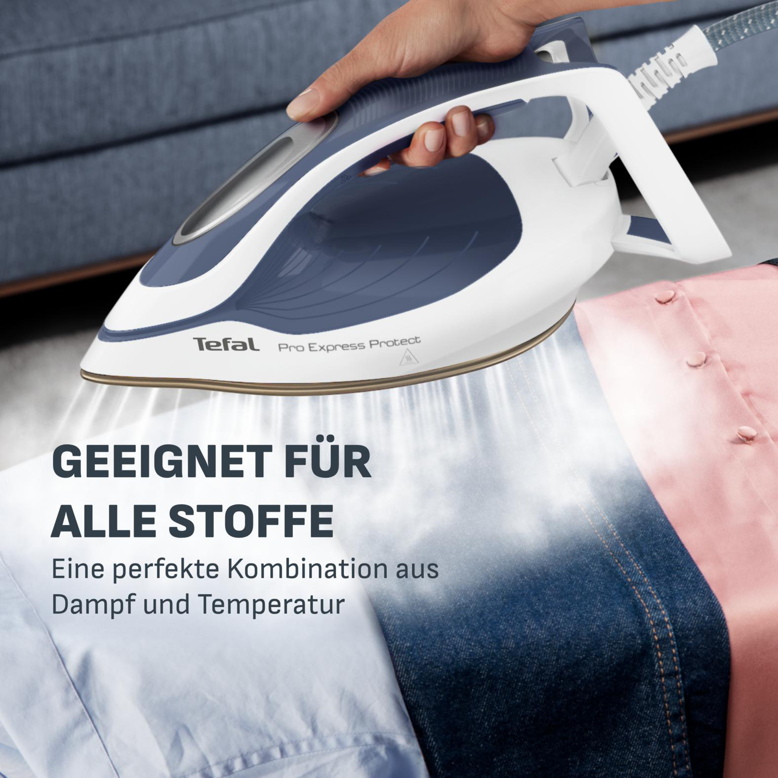 Tefal Pro Express Protect GV9225 Dampfbügelstation 7,6 bar