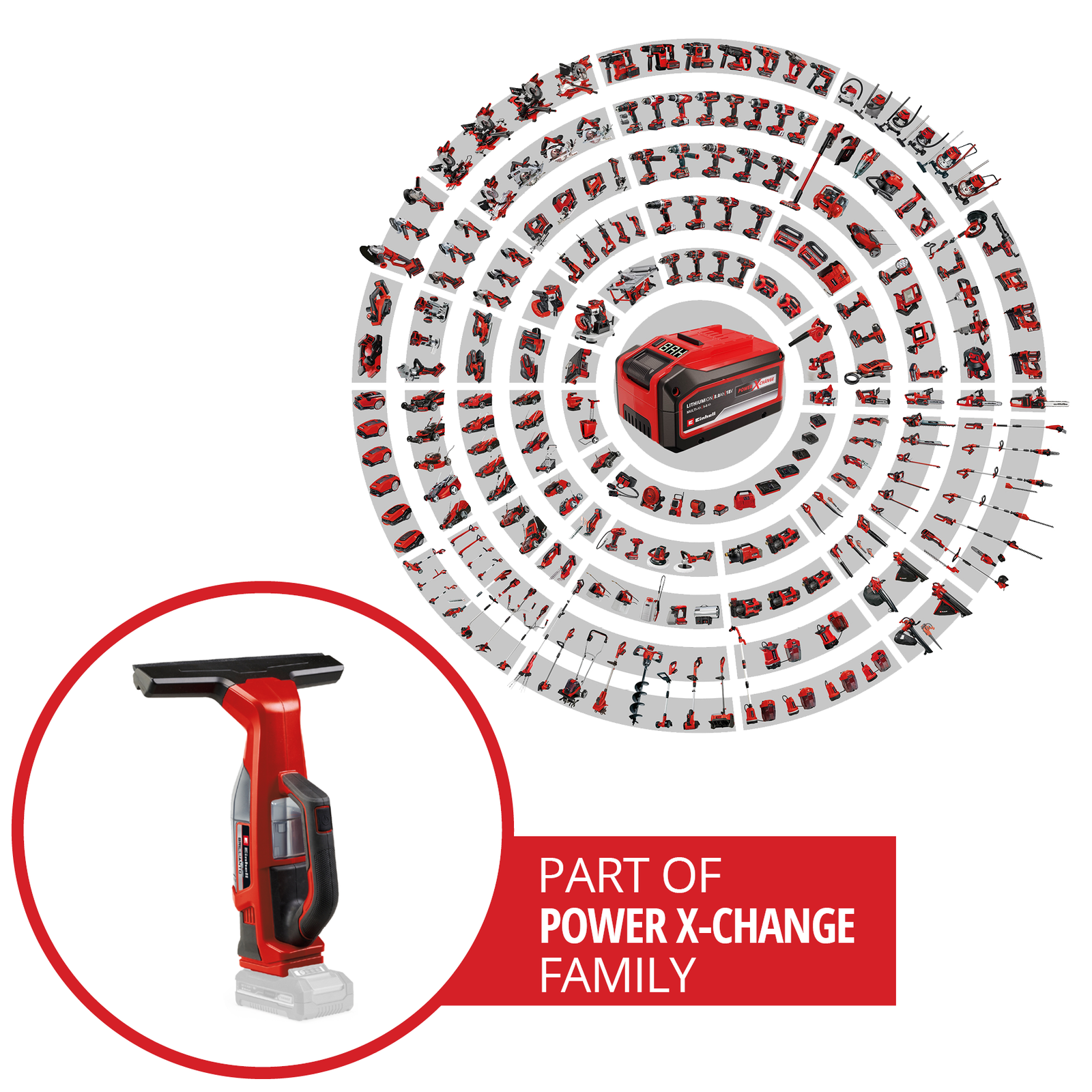 Einhell Brillianto Akku-Fenstersauger 3437100