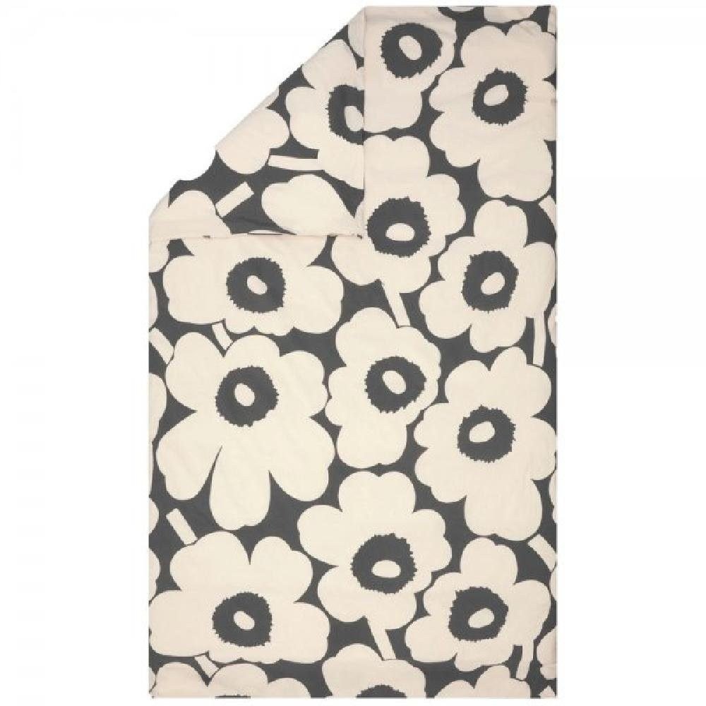 Marimekko Unikko Bettbezug 140 × 200 cm Leinen/Bio-Baumwolle