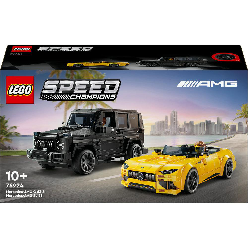 LEGO Speed Champions Mercedes-AMG G 63 & Mercedes-AMG SL 63 76924 mit 808 Teilen