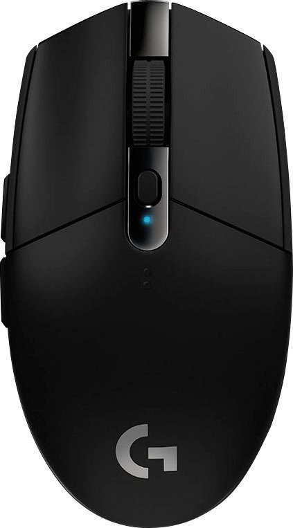 Logitech G305 Lightspeed Kabellose Gaming-Maus 12.000 dpi 6 Tasten Schwarz