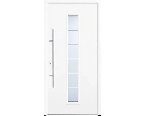 Hörmann Haustür Thermo46 TPS 020/06 Stahl weiß 100 x 210 cm links