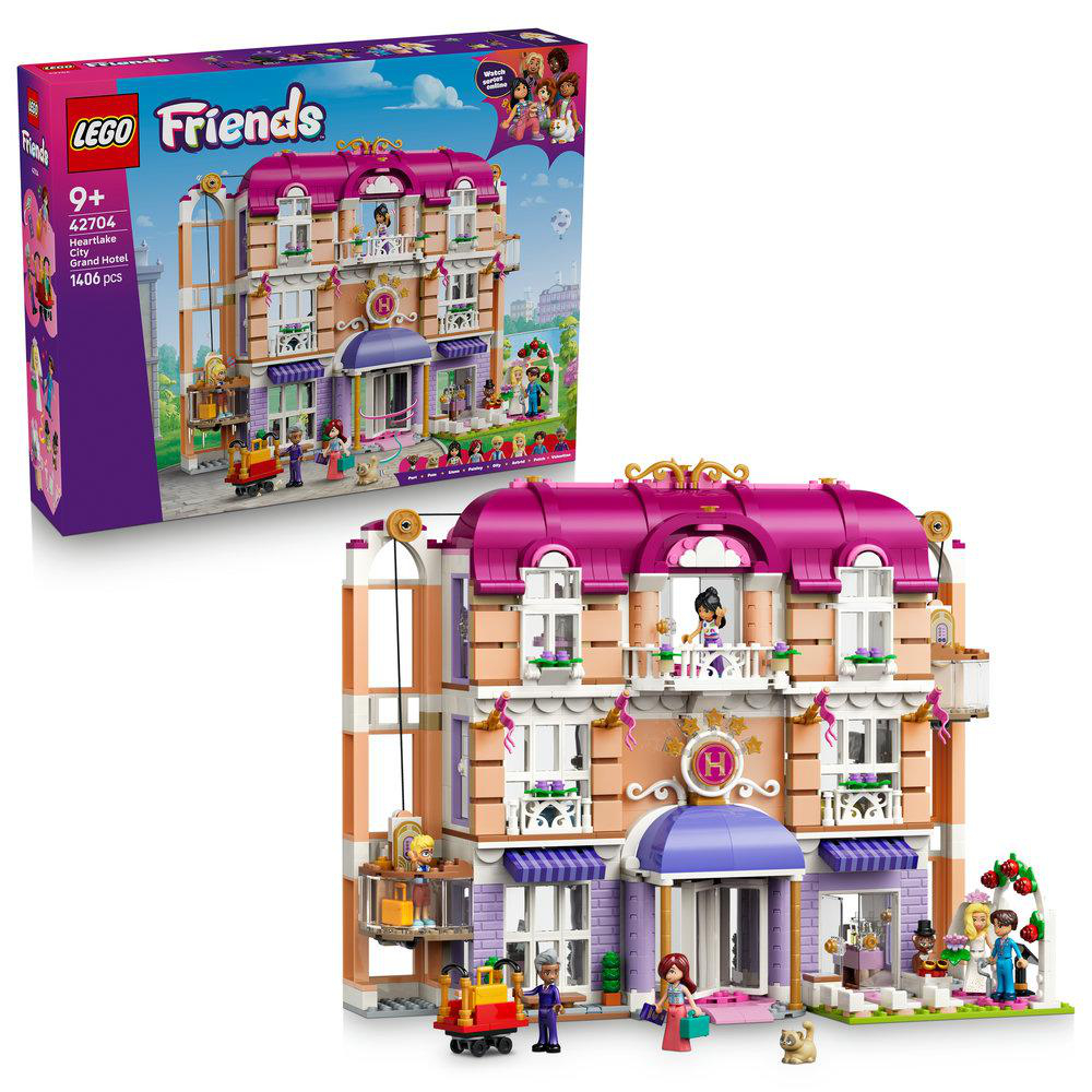 LEGO Friends Grandhotel von Heartlake City 42704 mit 1.406 Teilen