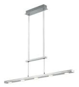 Trio Lacal LED Pendelleuchte 379190707 Nickel matt höhenverstellbar