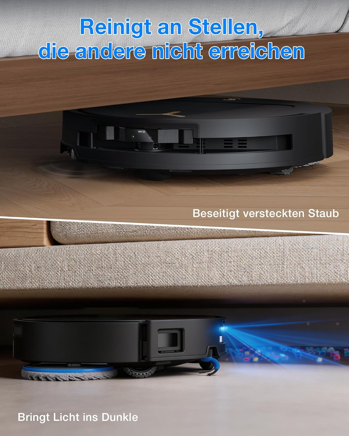 Ecovacs Deebot T50 Pro Omni Gen3 Saug- und Wischroboter 25000 Pa